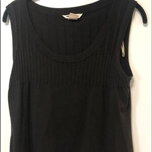Nygard size 0X black sleeveless shirt top